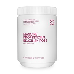 MANCINE Brazilian rose strip wax